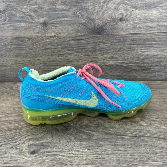 Nike Air VaporMax 2023 Flyknit Baltic Blue Pink DV1678-400 Mens 11 - Picture 9 of 12